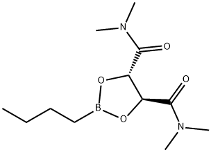 2-丁基-1,3,2-二氧硼戊环-4S,5S-二羧酸双(二甲氨基化合物)