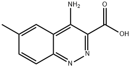 3-Cinnolinecarboxylicacid,4-amino-6-methyl-(9CI)