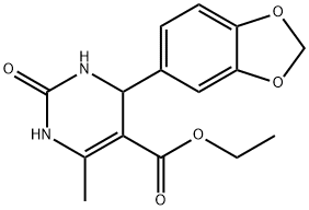 ethyl 4-(1,3-benzodioxol-5-yl)-6-methyl-2-oxo-3,4-dihydro-1H-pyrimidine-5-carboxylate