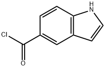 1H-Indole-5-carbonyl chloride (9CI)