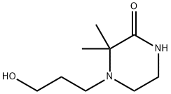 Piperazinone, 4-(3-hydroxypropyl)-3,3-dimethyl- (9CI)