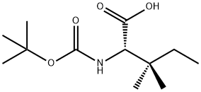 (S)-2-((叔丁氧基羰基)氨基)-3,3-二甲基戊酸