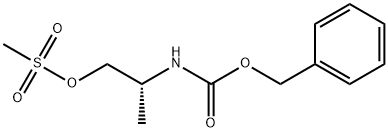 (R)-2-(((苄氧基)羰基)氨基)丙基甲磺酸负离子