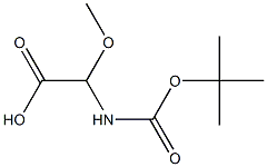 Acetic acid, [[(1,1-dimethylethoxy)carbonyl]amino]methoxy- (9CI)