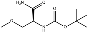Carbamic acid, [2-amino-1-(methoxymethyl)-2-oxoethyl]-, 1,1-dimethylethyl