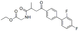 ethyl 2-[[4-[4-(2,4-difluorophenyl)phenyl]-2-methyl-4-oxo-butanoyl]ami no]acetate