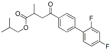 2-methylpropyl 4-[4-(2,4-difluorophenyl)phenyl]-2-methyl-4-oxo-butanoa te
