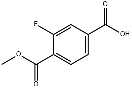 3-氟-4-(甲氧基羰基)苯甲酸