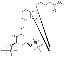 5'-DidesMethyl-5,6-tert-butyldiMethylsilyl 5,6-trans-Calcitriol 5'-Carboxylic Acid Methyl Ester