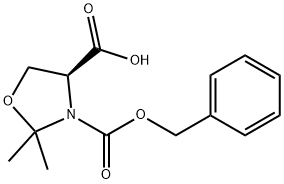 (S-3-((BENZYLOXYCARBONYL-2,2-DIMETHYLOXAZOLIDINE-4-CARBOXYLIC ACID