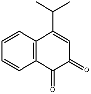 1,2-Naphthalenedione, 4-(1-methylethyl)- (9CI)