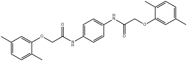N,N'-1,4-phenylenebis[2-(2,5-dimethylphenoxy)acetamide]