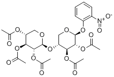 2-硝基苯基 4-O-(2,3,4-三-O-乙酰基-BETA-D-吡喃木糖基)-BETA-D-吡喃木糖苷 2,3-二乙酸酯
