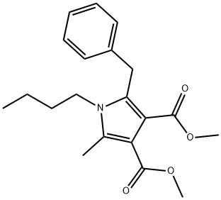 dimethyl 2-benzyl-1-butyl-5-methyl-pyrrole-3,4-dicarboxylate