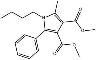 dimethyl 1-butyl-2-methyl-5-phenyl-pyrrole-3,4-dicarboxylate