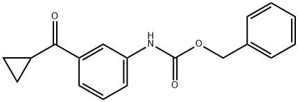 (3-环丙烷羰基苯基)-氨基甲酸苄酯