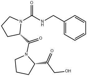 (2S)-N-benzyl-2-[(2S)-2-(2-hydroxyacetyl)pyrrolidine-1-carbonyl]pyrrolidine-1-carboxamide