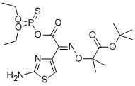 O-(2-(2-氨基噻唑-4-基)-2-((1-叔丁氧羰基-1-甲基乙氧基)亚氨基)乙酰基) O',O''-二乙基硫代磷酸酯