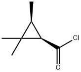 Cyclopropanecarbonyl chloride, 2,2,3-trimethyl-, cis- (9CI)