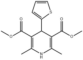 2,6-Dimethyl-4-thiophen-2-yl-1,4-dihydro-pyridine-3,5-dicarboxylic acid dimethyl ester