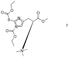 N(Im)-Ethoxycarbonyl-S-ethoxycarbonyl L-Ergothioneine Methyl Ester Iodide