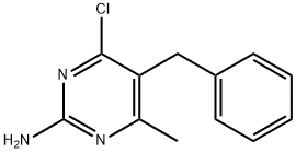 2-PYRIMIDINAMINE, 4-CHLORO-6-METHYL-5-(PHENYLMETHYL)-