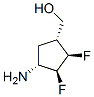 Cyclopentanemethanol, 4-amino-2,3-difluoro-, (1alpha,2beta,3beta,4alpha)- (9CI)