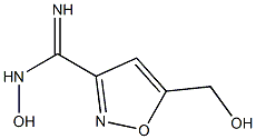 3-Isoxazolecarboximidamide, N-hydroxy-5-(hydroxymethyl)-, (Z)- (9CI)