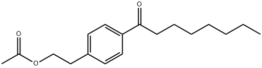 乙酸-[2-(4-辛酰基苯基)]乙酯