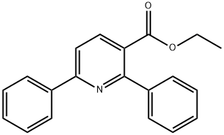2, 6-diphenyl-3-pyridinecarboxylic acid ethyl ester