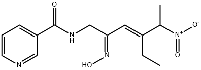 (±)-{(E)-4-乙基-2-[(Z)-羟亚氨基]-5-硝基-3-己烯基-1-基}-吡啶甲酰胺