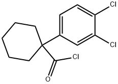 1-(3,4-dichlorophenyl)cyclohexanecarbonyl chloride