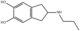 1H-Indene-5,6-diol, 2,3-dihydro-2-(propylamino)- (9CI)