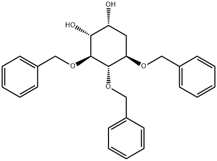 L-chiro-Inositol, 1-deoxy-2,3,4-tris-O-(phenylmethyl)-