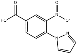 3-硝基-4-(1-吡唑基)苯甲酸