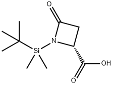 (4R)-N-(叔丁基二甲基甲硅烷基)氮杂环丁酮-2-酮-4-羧酸
