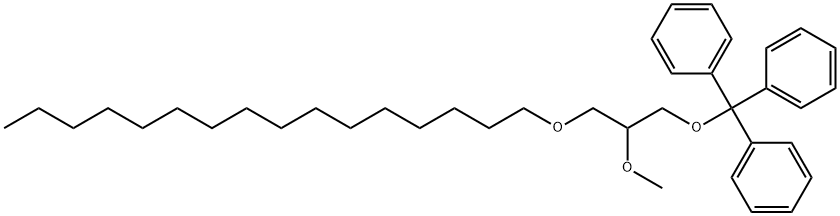 (+/-)1-O-Hexadecyl-2-O-methyl-3-O-(triphenylmethyl)glycerol