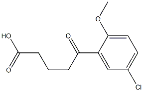 5-(5-CHLORO-2-METHOXYPHENYL)-5-OXOVALERIC ACID