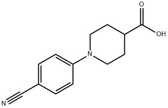 1-(4-CYANOPHENYL)PIPERIDINE-4-CARBOXYLIC ACID