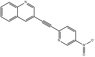 3-(5-Nitro-pyridin-2-ylethynyl)-quinoline