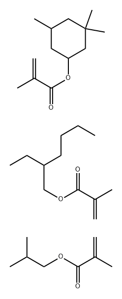 2-Ethylhexyl 2-methyl-2-propenoate polymer with 2-methylpropyl  2-methyl-2-propenoate and 3,3,5-trimethylcyclohexyl 2-methyl-2-propenoate