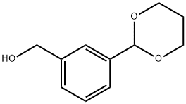 Benzenemethanol, 3-(1,3-dioxan-2-yl)- (9CI)