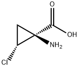 Cyclopropanecarboxylic acid, 1-amino-2-chloro-, (1S-cis)- (9CI)