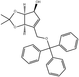 (3AS,4S,6AR)-2,2-二甲基-6 - ((三苯甲基氧基)甲基)-4,6A二氢-3AH-环