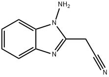 1H-Benzimidazole-2-acetonitrile,1-amino-(9CI)