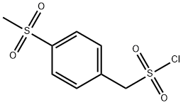 (4-(METHYLSULFONYL)PHENYL)METHANESULFONYL CHLORIDE