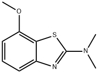 2-Benzothiazolamine,7-methoxy-N,N-dimethyl-(9CI)