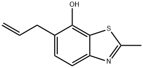 7-Benzothiazolol,2-methyl-6-(2-propenyl)-(9CI)