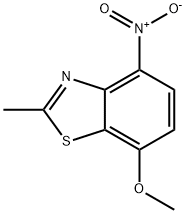 Benzothiazole, 7-methoxy-2-methyl-4-nitro- (9CI)