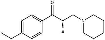 1-Propanone, 1-(4-ethylphenyl)-2-methyl-3-(1-piperidinyl)-, (S)-